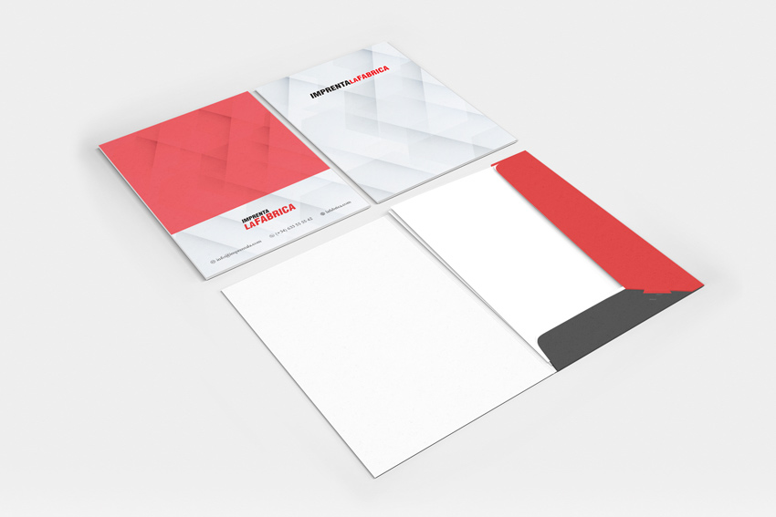 Impresión de carpetas corporativas en Marbella