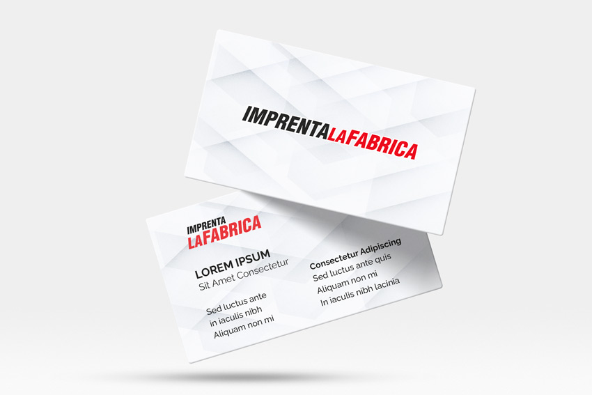 Tarjetas de Visita con diferentes acabados en Marbella
